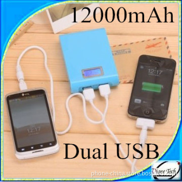 LCD Monitor 12000mAh Power Bank/Mobile Power/Dual USB Power Bank (VQ009)